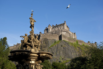 Obraz premium Castle in Edinburgh