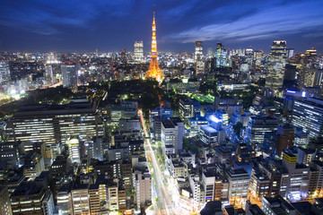 Naklejka premium 東京タワー