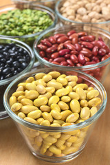 Canary beans and other legumes
