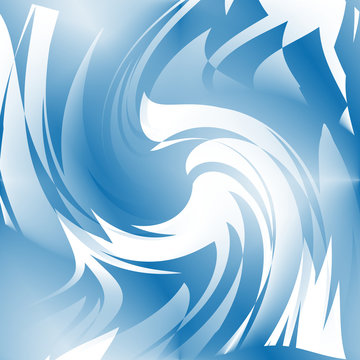 abstract white-blue background