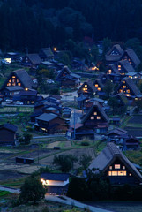 白川郷　荻町集落