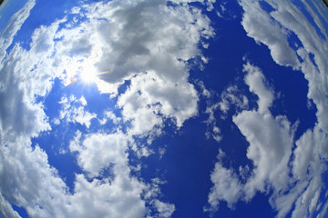青空と雲