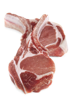 Raw Pork Cutlets