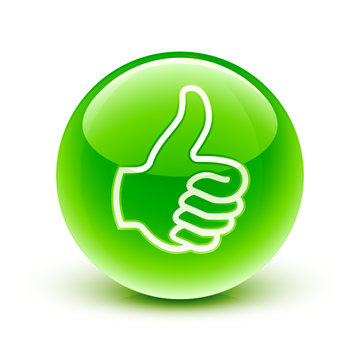 ic&ocirc;ne pouce haut ok / thumb up icon