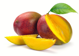 Mango with section