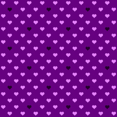 stoffmuster herzen III