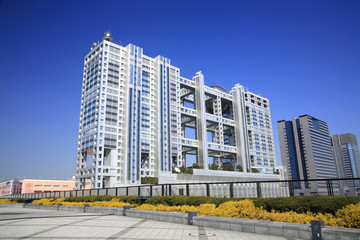 Obraz premium フジテレビ本社ビル
