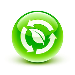 icône recyclage / recycling icon