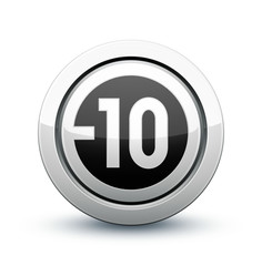 Obraz premium icône programme interdit -10