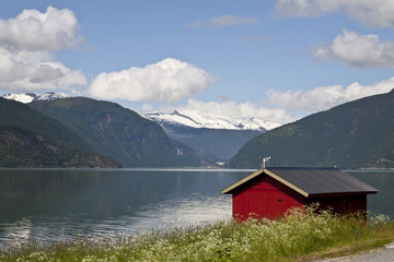 Norway scenery of Sognefjord