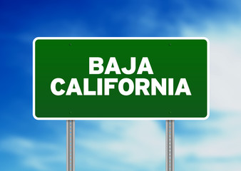 Baja California Highway Sign