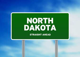 North Dakota Highway  Sign