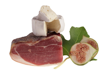 Antipasto, prosciutto fichi e formaggi