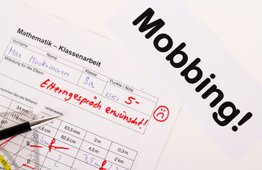 Klassenarbeit elterngespräch mobbing