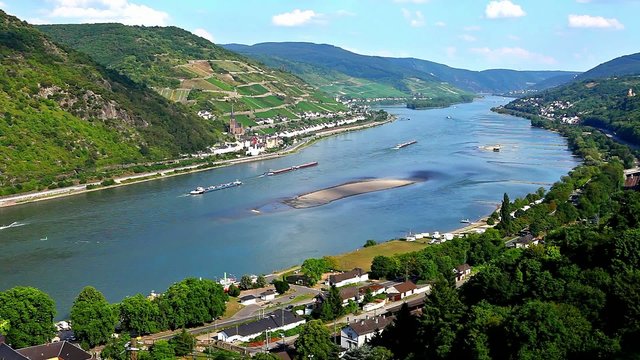 River Rhine Timelapse
