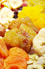 dried fruits and nuts