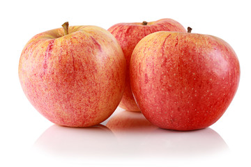 Three apples.