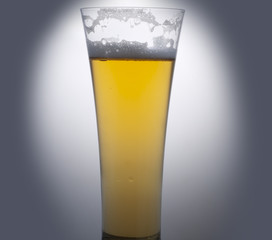 Beer in glass