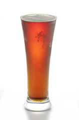 Beer in glass