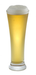 Glass of cold beer