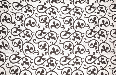 block printing on fabric swatch , Jaipur, Rajasthan, India
