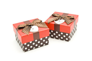 リボンのついたプレゼント箱