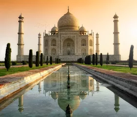 Foto auf Acrylglas Antireflex Taj Mahal © refresh(PIX)