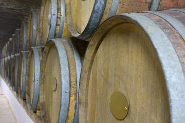 wine  barrels