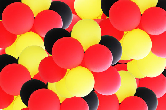 ballons - Farben der deutschen Flage