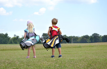 Les petits golfeurs