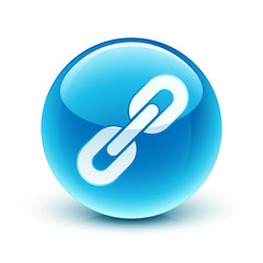 icône chaine lien/ fetter icon