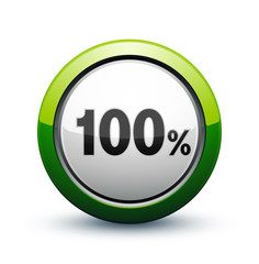 icône bouton internet 100%