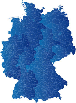 Deutschland und Landkreise