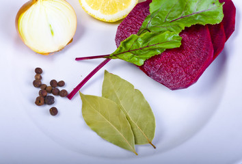 Botwinka (for soup from young red beet plants, Polish)