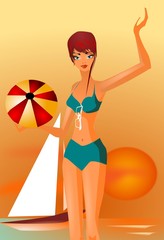 wakacyjne pozdrowienia © bruniewska