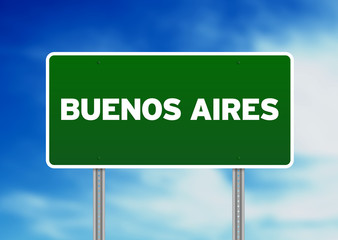 Buenos Aires Highway  Sign