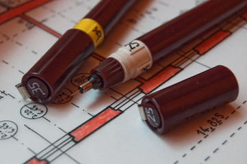 Technical pens