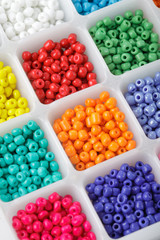 Beads in boxes