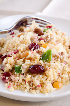 Vegan Salad - Cranberry Date Crunch