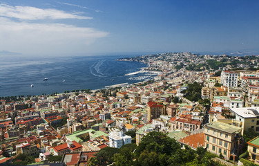 A view of Napoli, Italy