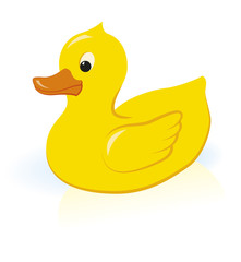 Yellow duck toy