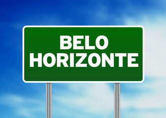 Belo Horizonte Highway Sign