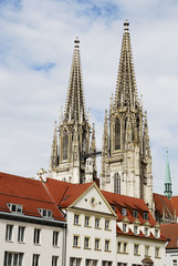 Fototapeta premium Cathedral of Regensburg