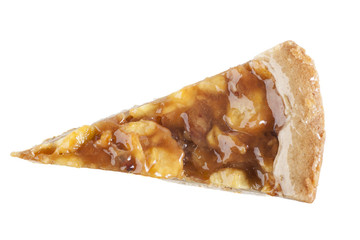 Slice of Apple Pie Isolated