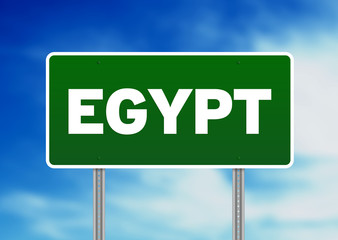 Egypt Highway Sign