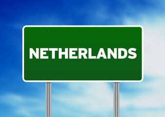 Netherlands Highway  Sign