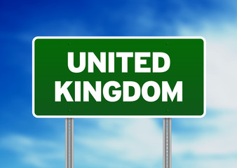 United Kingdom Highway  Sign