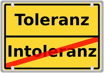 Toleranz vs. Intoleranz