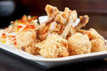Fried chicken wings