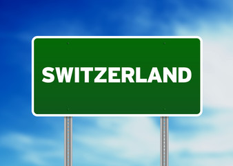 Switzerland Highway Sign